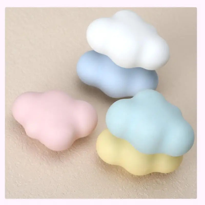 1pc Children's Furniture Handles Nordic Ceramic Children Room Cabinet Handles Macaron Colorful Round Drawer Knobs And Pulls