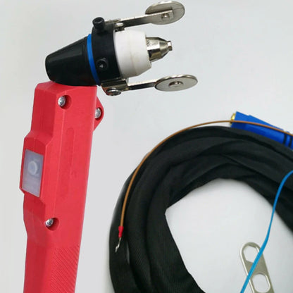 1 Set Cutter Cutting Air Plasma 4.5-5.0 Bar 4m Arc Cable Completed Electrode Guide Wheel Machine Nozzles