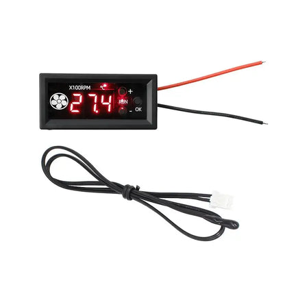 12V PWM Fan Speed Controller Digital Display Temperature Control