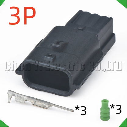 3 Pin Auto Connectors for Radar, Crankshaft Position Sensor, Headlight Adjustment Motor Wire Harness Plug 7283-8852-30 7282-8852-30
