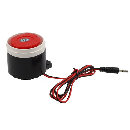 Home Security Loud Siren 120dB with DC 12V and 24V Power Support Indoor Alarm for Offices Warehouses and Shopping Centers