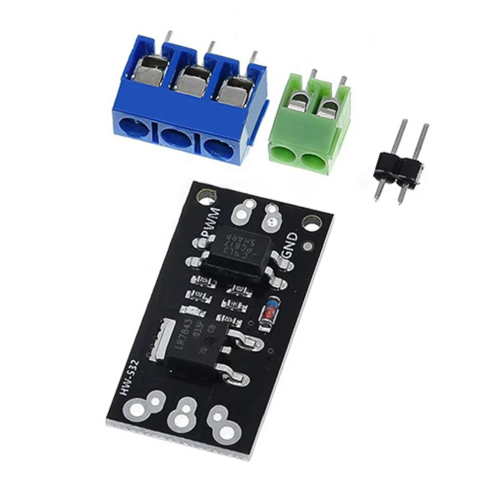 FET Module LR7843 Isolated MOSFET MOS Tube FET Module Replacement Relay 30V 161A Board For 3V/5V Microcontroller
