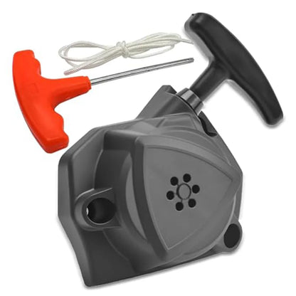 Landscaping Maintenance Black Recoil Starter Pull Start Assembly OE Part A051003310 ABS Handle Nylon Pull Rope