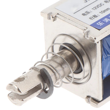 JF-0826B 12V/2A 10mm 20N push pull type open frame solenoid electromagnet