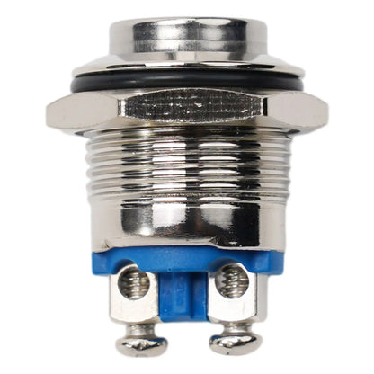 Button Switches 10pcs High Quality Waterproof 16mm Push Button Switches for Relays and Electromagnetic Starters