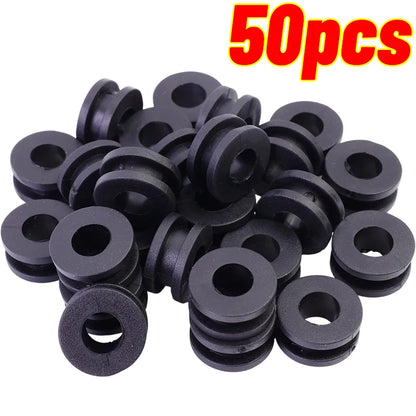 Motorcycle Side Cover Rubber Grommet Gasket Fairing 50/10PCS