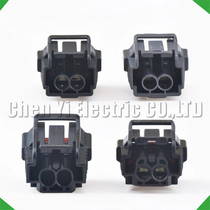 2 Pin Fuel Injector Connector 06A973722 8E0973722 6189-6872 for VW Audi with 15cm Wire