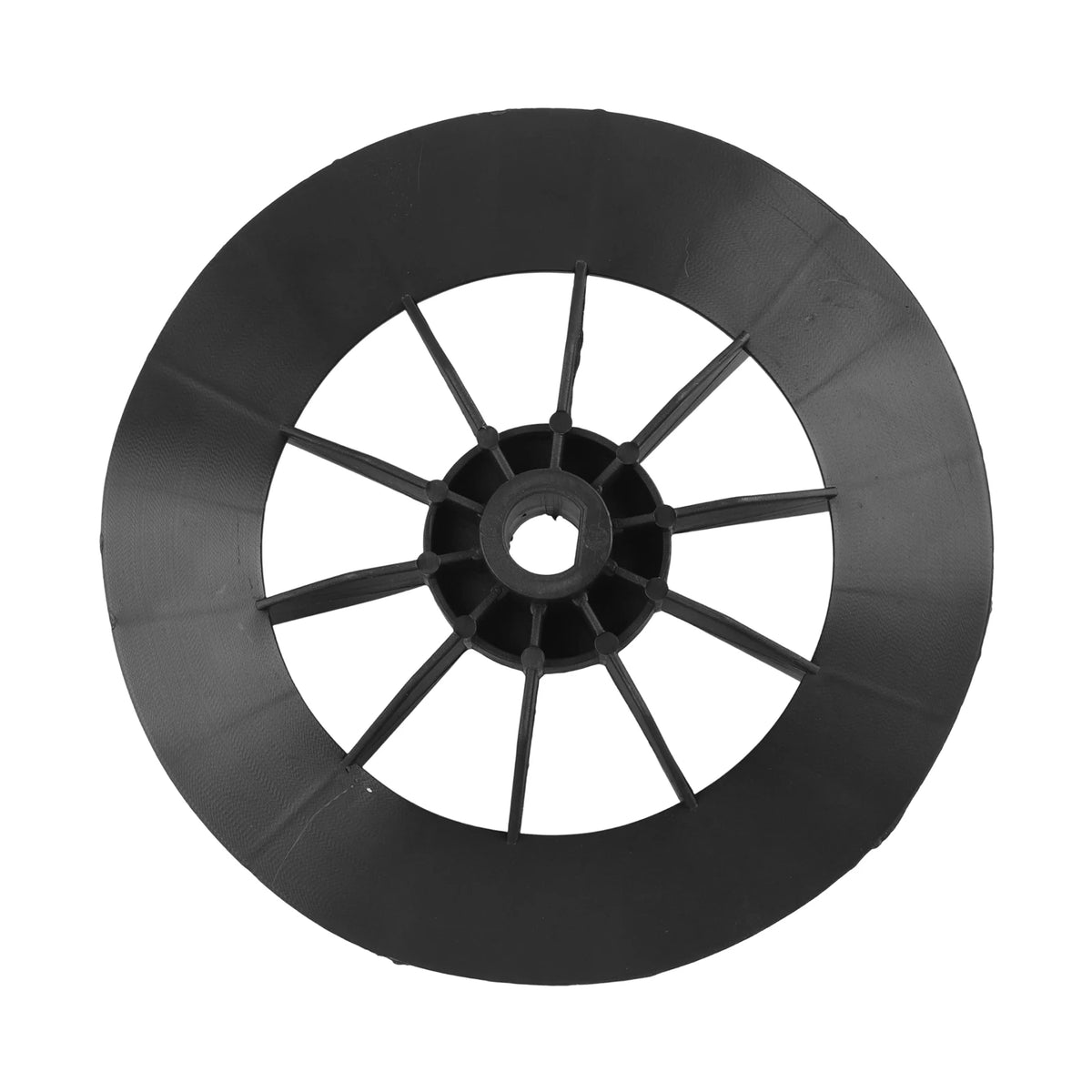 Plastic Replacement Fan Blade for Air Compressor Compatible with Direct Online Motor Features Low Noise and Stable Structure