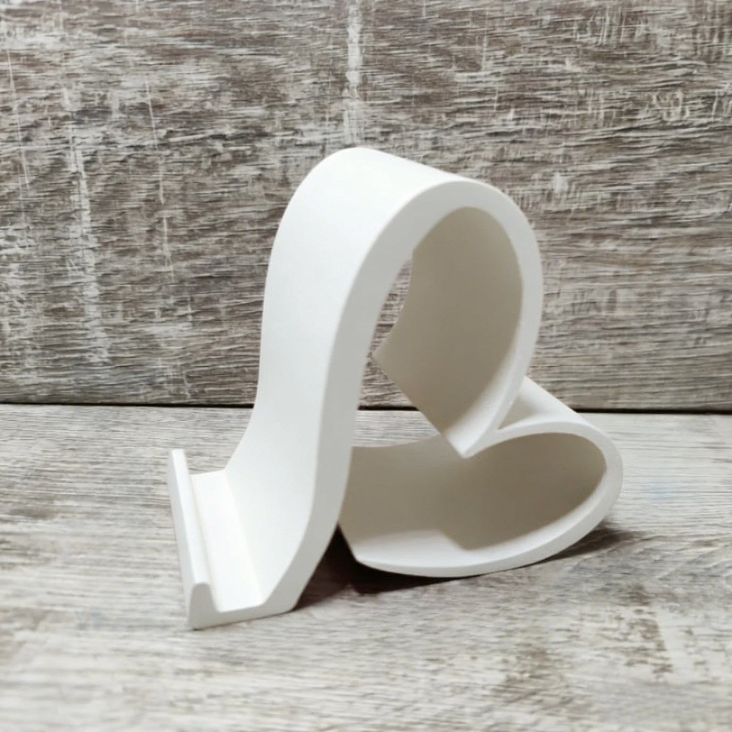 2026 New Valentine Gift Heart Shape Phone Stand Red or White Portable Home Accessory for Wife Girlfriend Present
