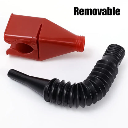 1/5pcs Car Telescopic Fuel Funnel Universal Motorbike Engine Oil Petrol Filter Transfer Funnel Tool Foldable Portable Funnel