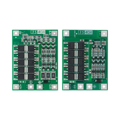 Li-ion Battery Protection Board 40A BMS for 18650 Cells ¨C Enhanced Balanced Version for DIY and Power Tools