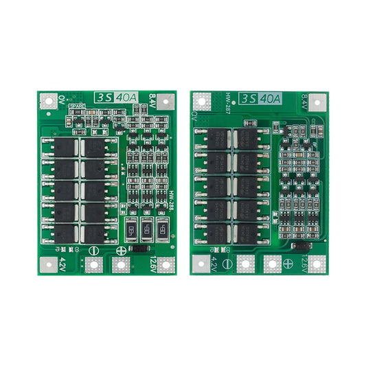 Li-ion Battery Protection Board 40A BMS for 18650 Cells ¨C Enhanced Balanced Version for DIY and Power Tools