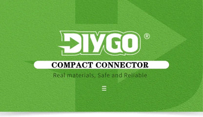 34/50pcs Lever Wire Connector Quick Connection 28-12 AWG 1-to-1 In-Line Compact Splice Insulated Terminal