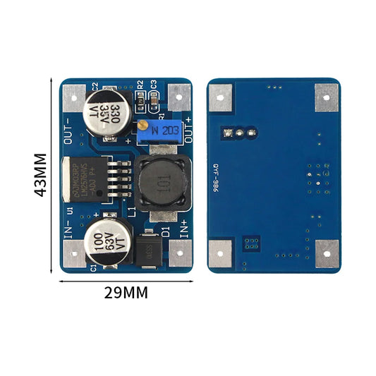 DC-DC Step-Down Adjustable Power Supply Module 5V-60V Input 1.25V-26V Output for Arduino Raspberry Pi and DIY Projects