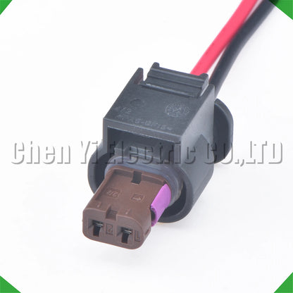 2 Pin Waterproof Injector Connector VVT Solenoid Valve Plug for VW