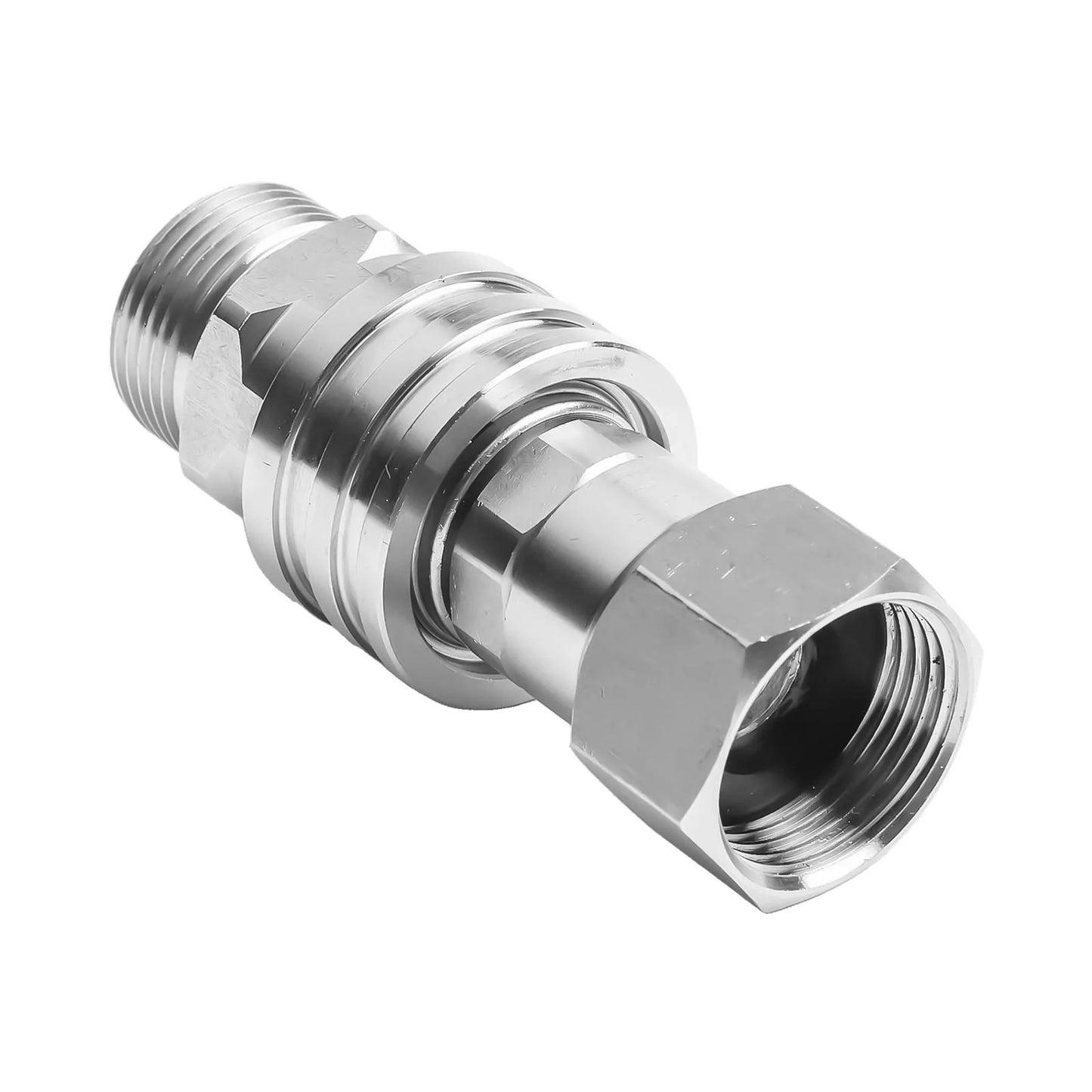 Pressure Washer Adapter Kit — 360° Rotation Male &amp; Female Quick Connector Set, Rust-Resistant Fittings