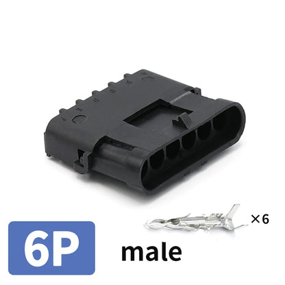 2.5 Series Waterproof Connector 1/2/3/4/6 Pin Male Female for Haltech MAP TPS GM