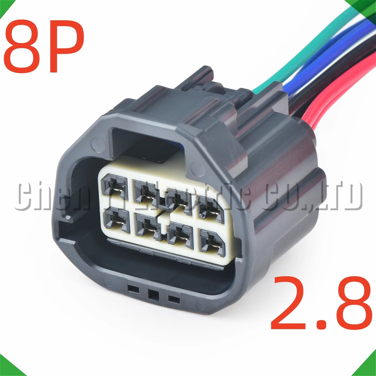 8 Pin Headlight Connector 7283-5574-10 7282-5574-10 For Ford Cadillac