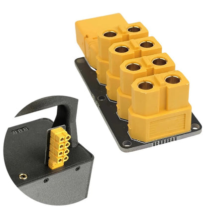 XT60 High-Current Power Distribution Board — 53×33×20mm for Drones, Robots & Multi-Motor Systems