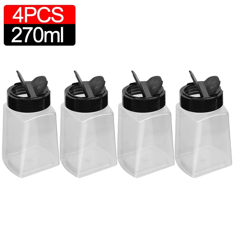 Portable Spices Seasoning Shaker Bottles Sugar Salt Pepper Jars BBQ condiment dispenser Empty Plastic Container Kitchen Gadgets