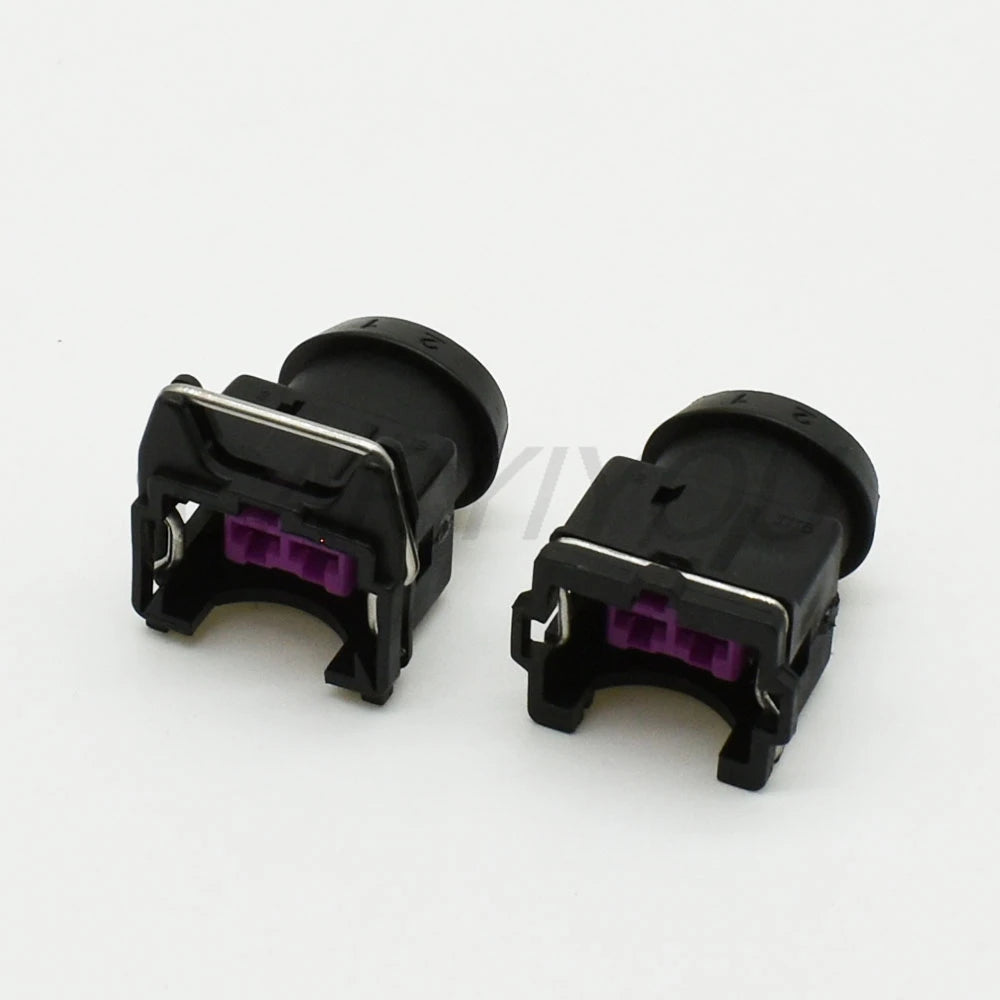 DJ7023A/B-3.5-21 2-Pin 3.5mm Waterproof Automotive Connector Plug with Terminals