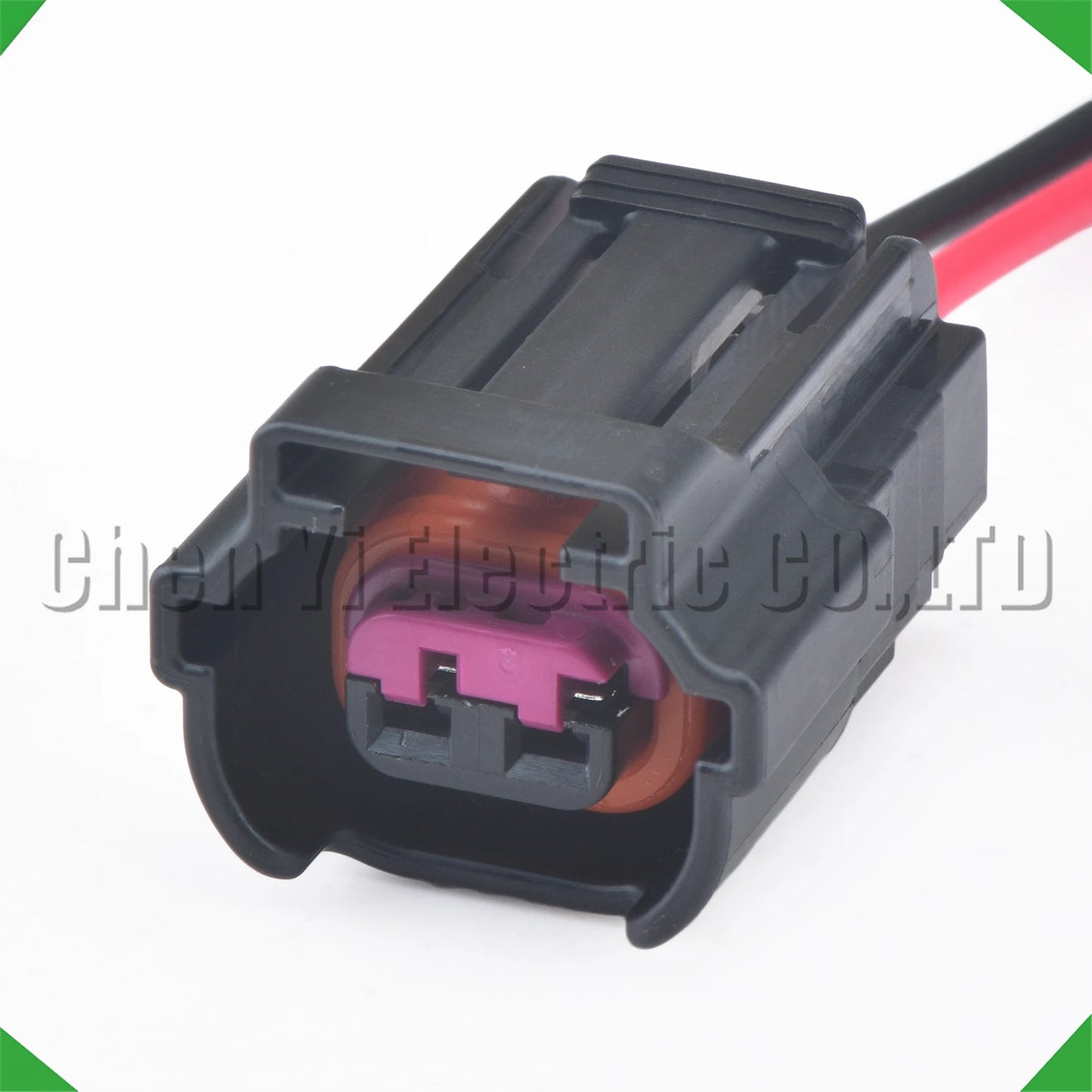 2 Pin Fuel Injector Connector 06A973722 8E0973722 6189-6872 for VW Audi with 15cm Wire