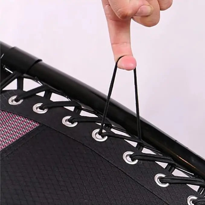 Bungee Cord 10m for Motorcycle Luggage Rope Car Roof Rack Tie Down Strap Elastic Shock Cord for Cargo Net DIY Black 2mm-3mm