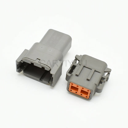 DTM04-8P / DTM06-8S Deutsch DTM Series 8-Pin Waterproof Connector — Automotive Plug with Terminals