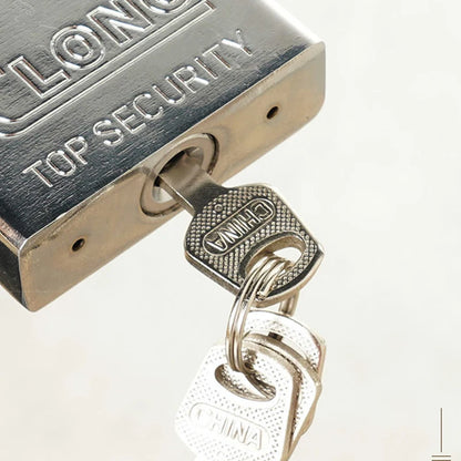 Stainless Steel Waterproof Padlock Same Key Open All Locks