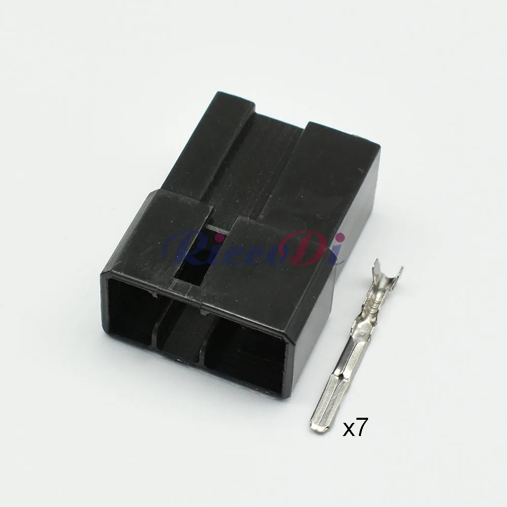 172505-1 / 172495-1 Automotive 7-Pin 3 Series Car Audio Cable Connector — Male Female Docking Wiring Socket