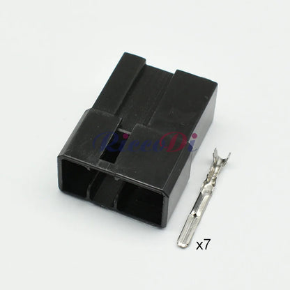 172505-1 / 172495-1 Automotive 7-Pin 3 Series Car Audio Cable Connector — Male Female Docking Wiring Socket