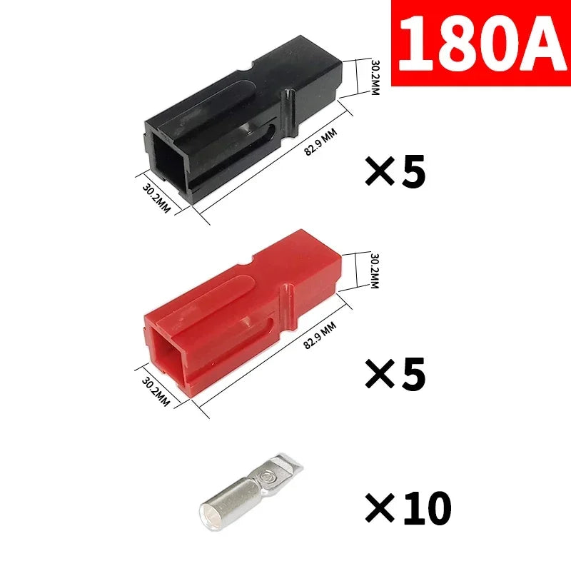 Single Pole SB30 Plug 30A 600V DC Battery Connector UPS Power High Current Quick Plug