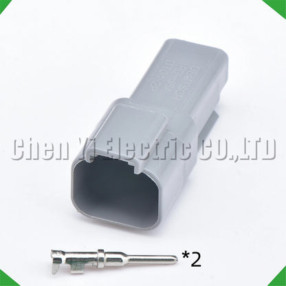2 Pin Waterproof DT Connector DT06-2S DT04-2P DT04-2S 18AWG 15cm Automotive Pigtail