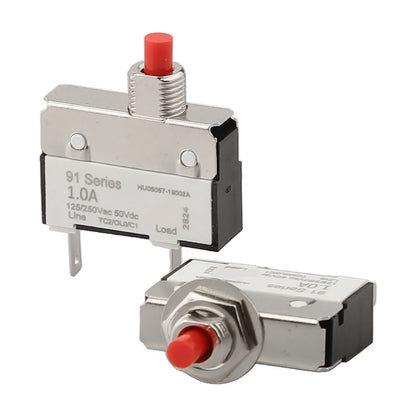 Manual Reset Circuit Breaker Offering Overload Protection Essential Component for Safe Operation of Various Electrical Devices