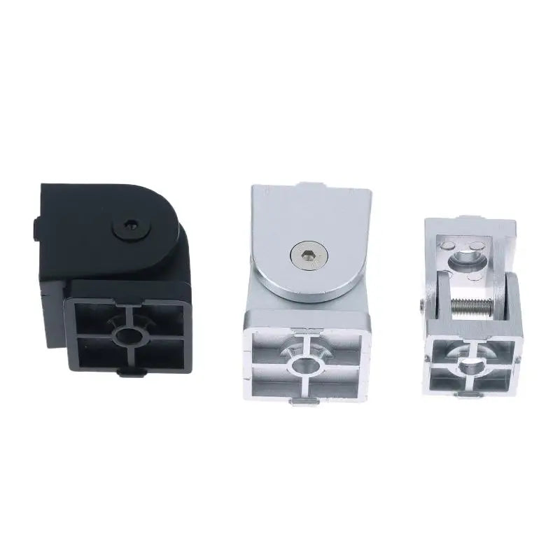 Zinc Alloy Hinge Industrial Aluminum Angle Connector for 20/30/40 Profiles