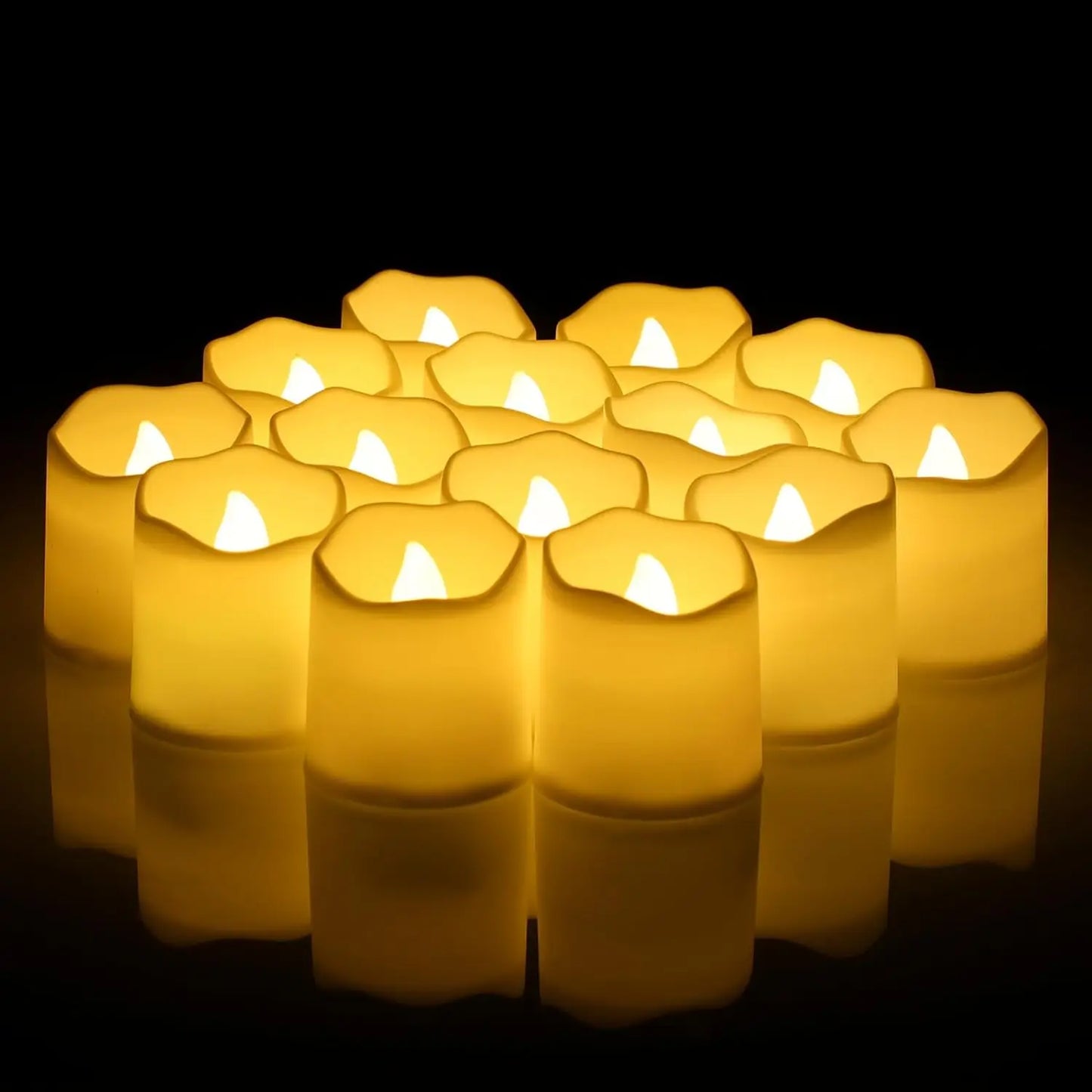 Flameless LED Candle Warm White Tea Light for Home Decor