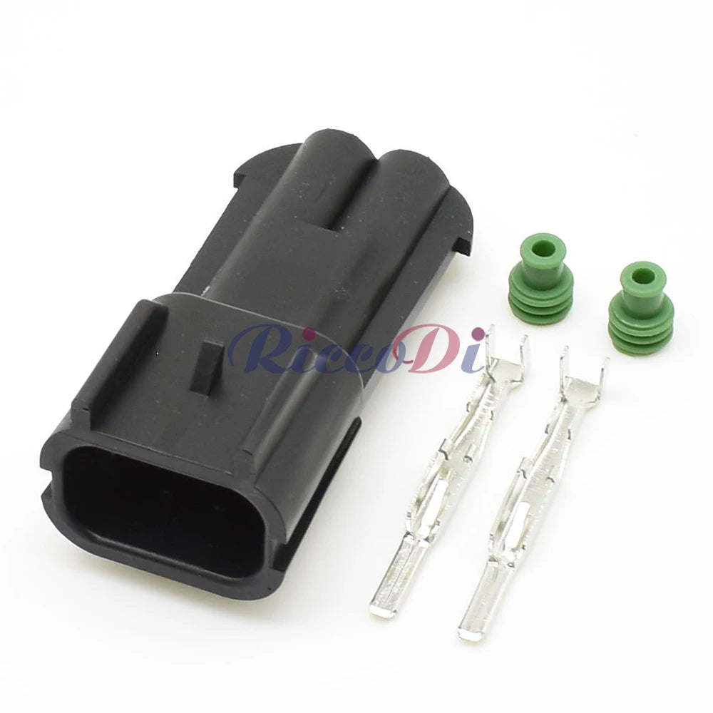 DJ7025C-2.8-11/21 2-Pin 2.8mm Metripack Waterproof Sealed Automotive Connector with Terminal