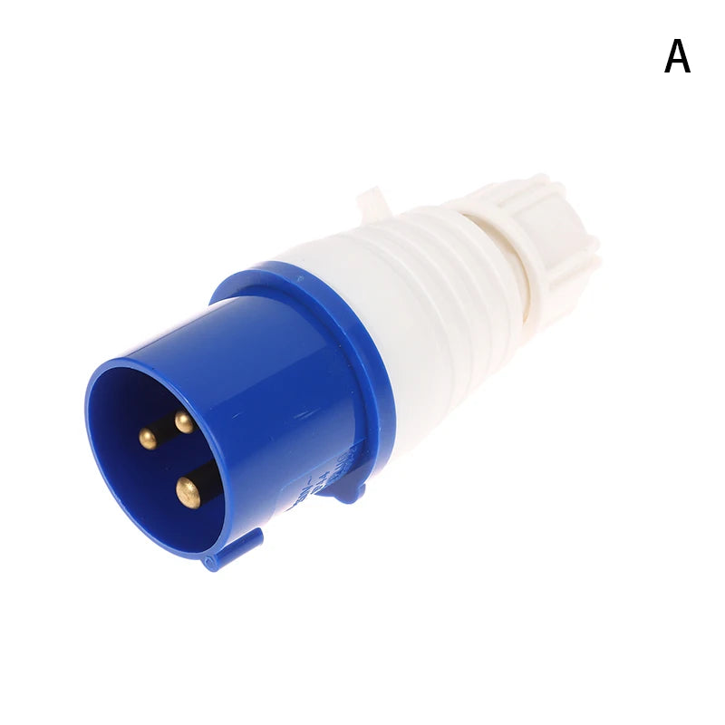 IP44 220V 16A Industrial Waterproof 3 Pin Plug & Socket Connector