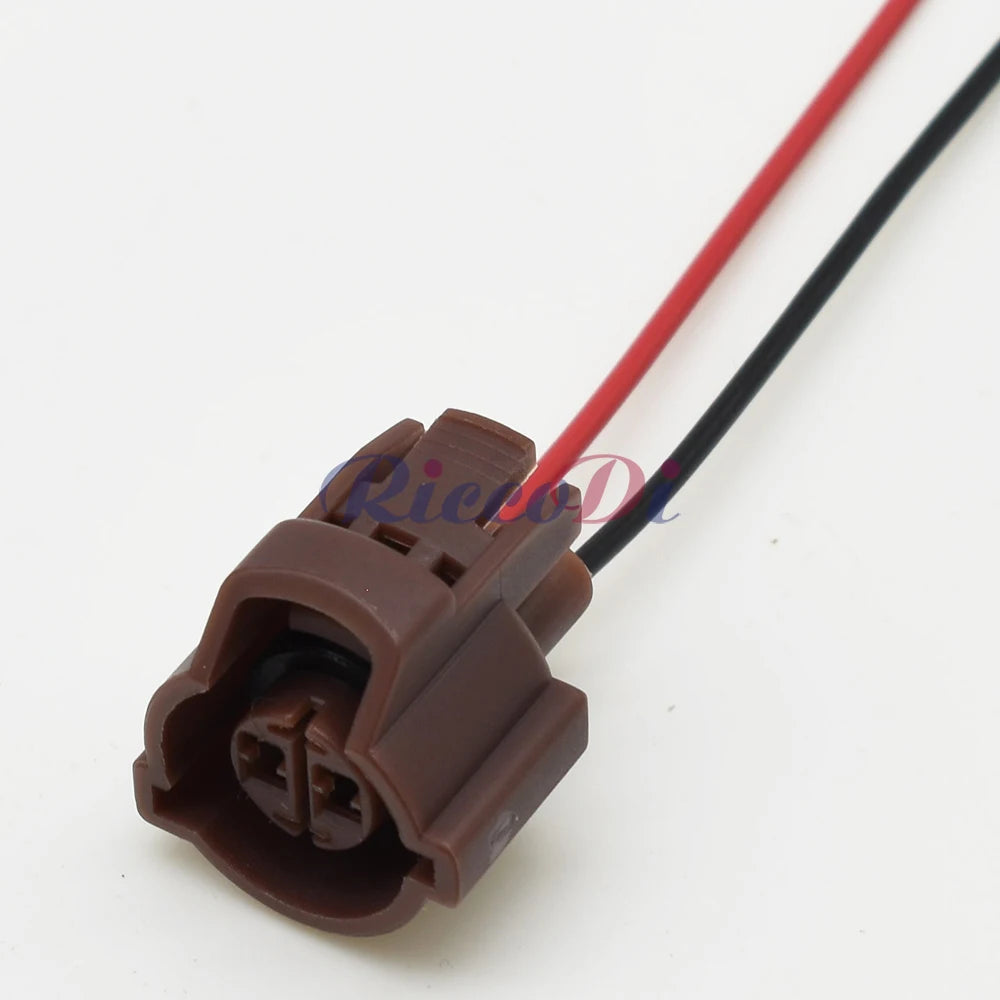 DJ70248Y-2-21 2-Pin Waterproof Automotive Connector Plug with Terminals and Rubber Seals
