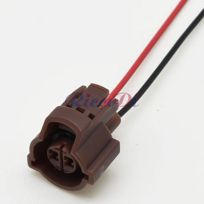 DJ70248Y-2-21 2-Pin Waterproof Automotive Connector Plug with Terminals and Rubber Seals