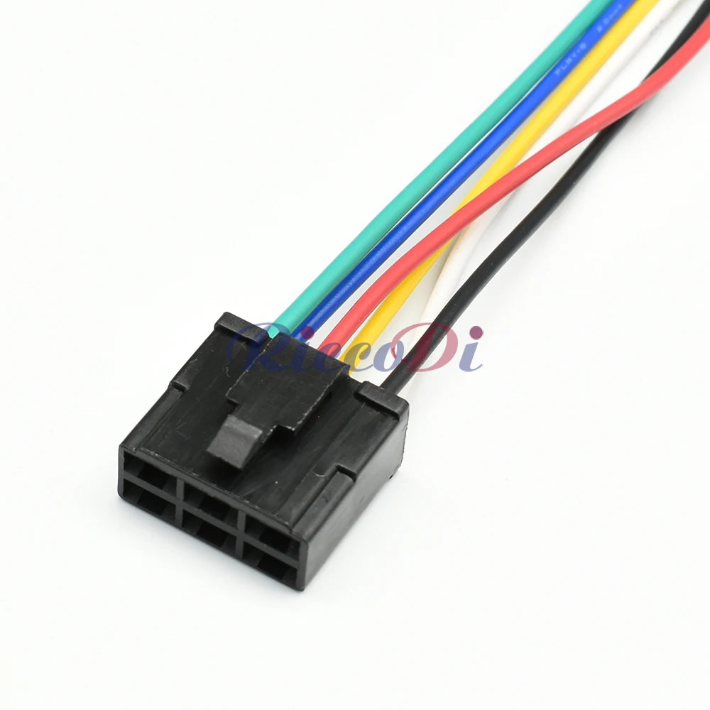6-Pin High Current PCB Connector DJ7062-6.3-21 / DJ70620-6.3-10 — 6.3mm Automotive Wiring Plug