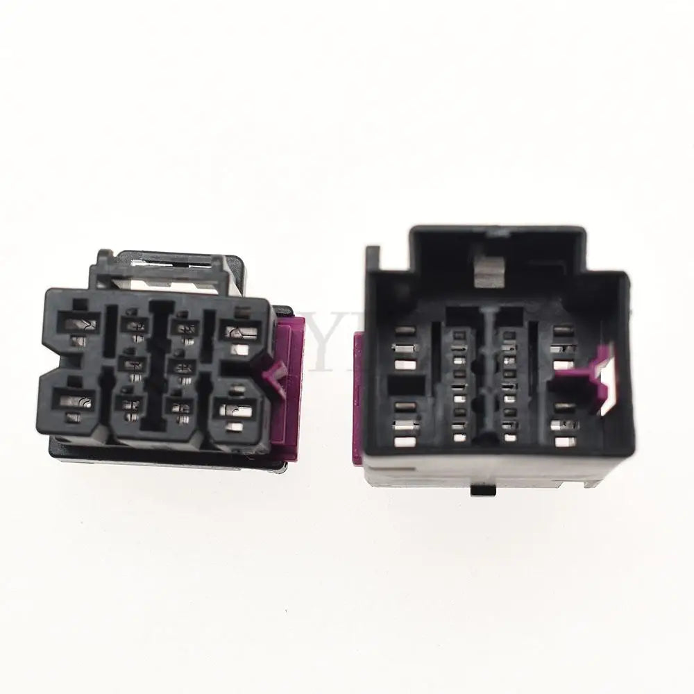 10 Holes 4F0 937 733 B Wiring Harness Plug Male Female with Cables for Volkswagen Audi Seat 4F0 937 743 B