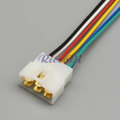 6-Pin High Current PCB Connector DJ7062-6.3-21 / DJ70620-6.3-10 — 6.3mm Automotive Wiring Plug