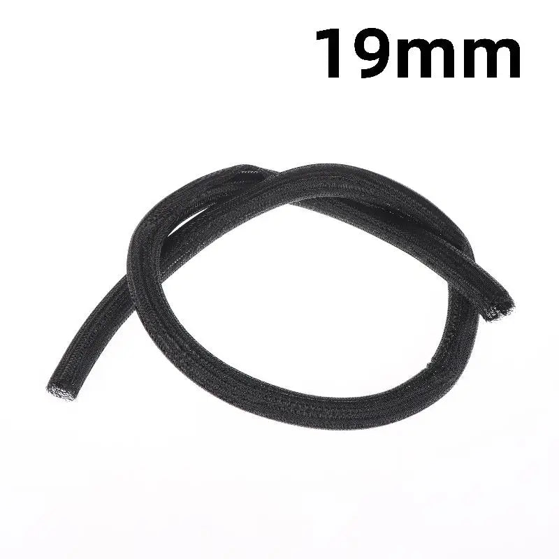 8-32mm Self-Closed Braided Cable Sleeve Wire Organizer High Protection