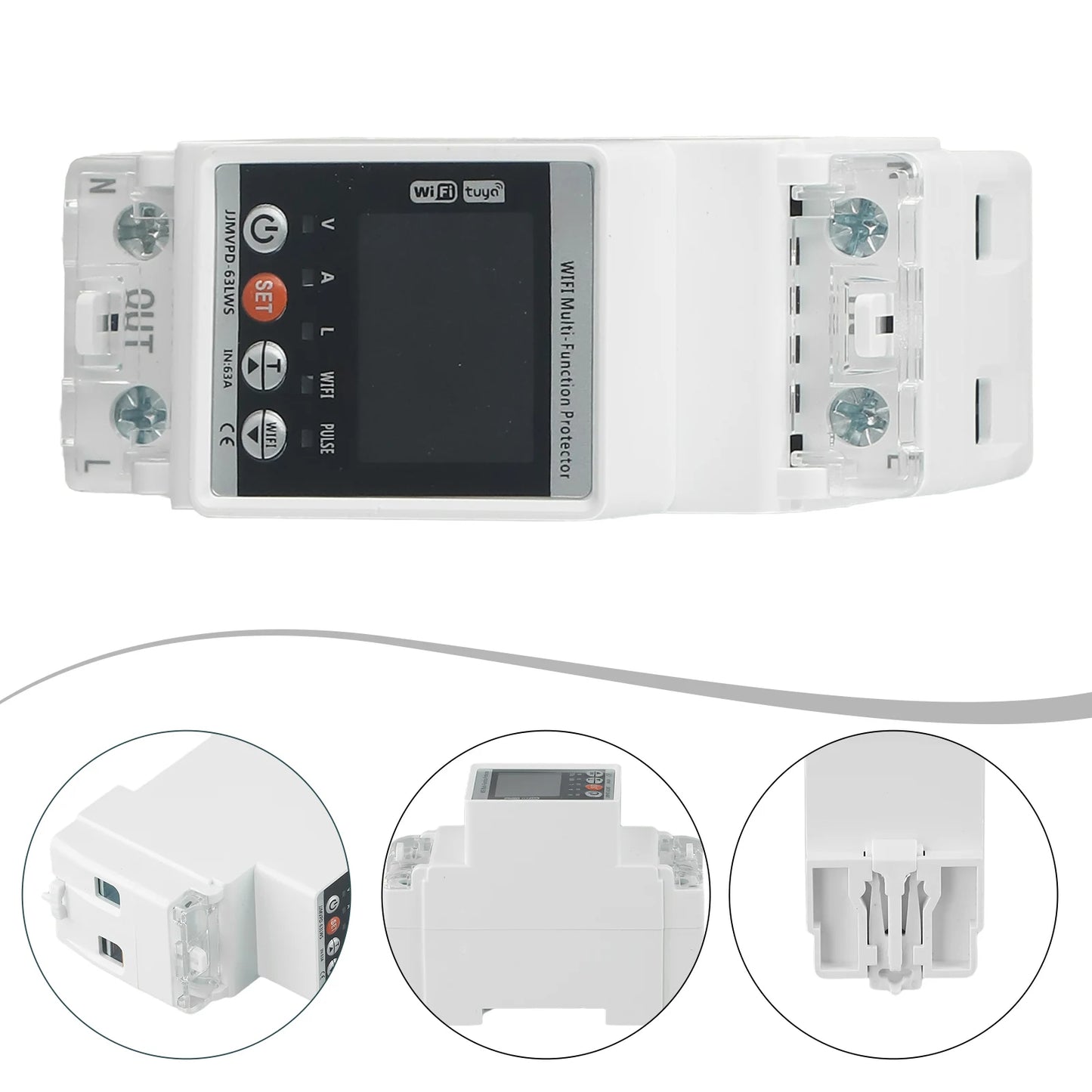 1.54 * 3.74 * 2.76 Inches Automatic Voltage Protection High-strength Leakage Protection Overcurrent Protection