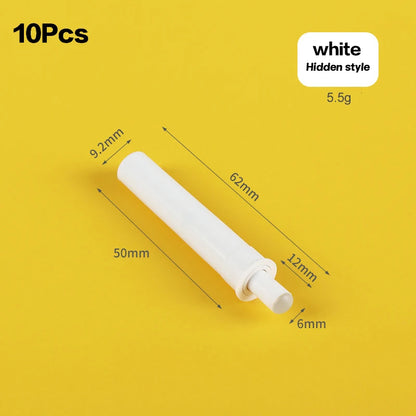 10PCS Cabinet Door Catch Damper Buffer – Soft Close Furniture Hardware for Kitchen Cupboard & Drawer Quiet Closing