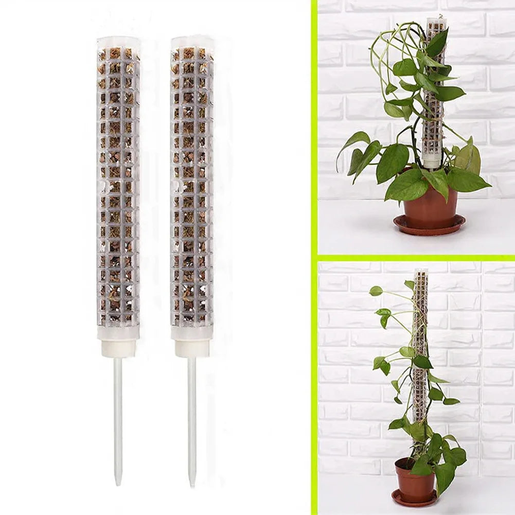 1/2/3/4pcs Plastic Moss Poles For Indoor Plants 4*28.5*4cm/17*6*6cm Moss Stalks For Climbing Plants Climbing Vine Shaped Bracket