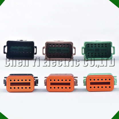 12 Pin Deutsch DT Waterproof Connector DT06-12SA DT04-12PA Plug