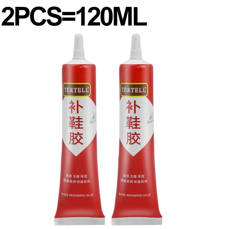 60/300ML Super Strong Shoe-Repairing Adhesive Universal Waterproof Shoe Glue for Sneakers Boot Leather Fast Shoe Repairing Glues