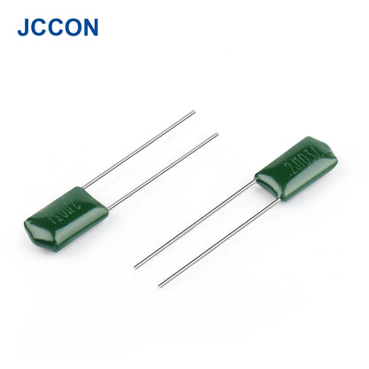 Metalized Mylar Polyester Film Capacitors 100V 0.22nF–470nF